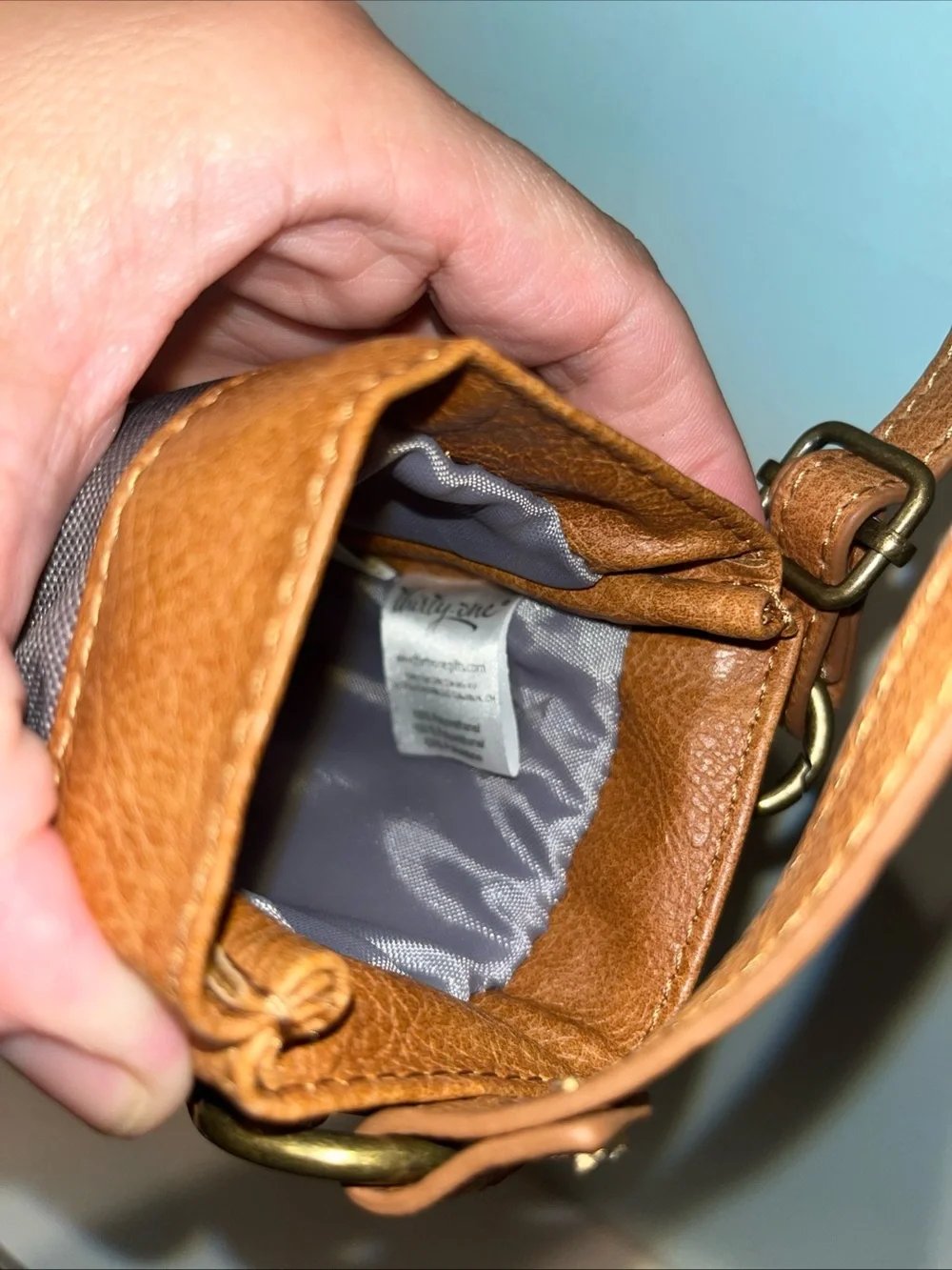 Thirty-One Dialed In Phone Purse Crossbody in Soft Camo